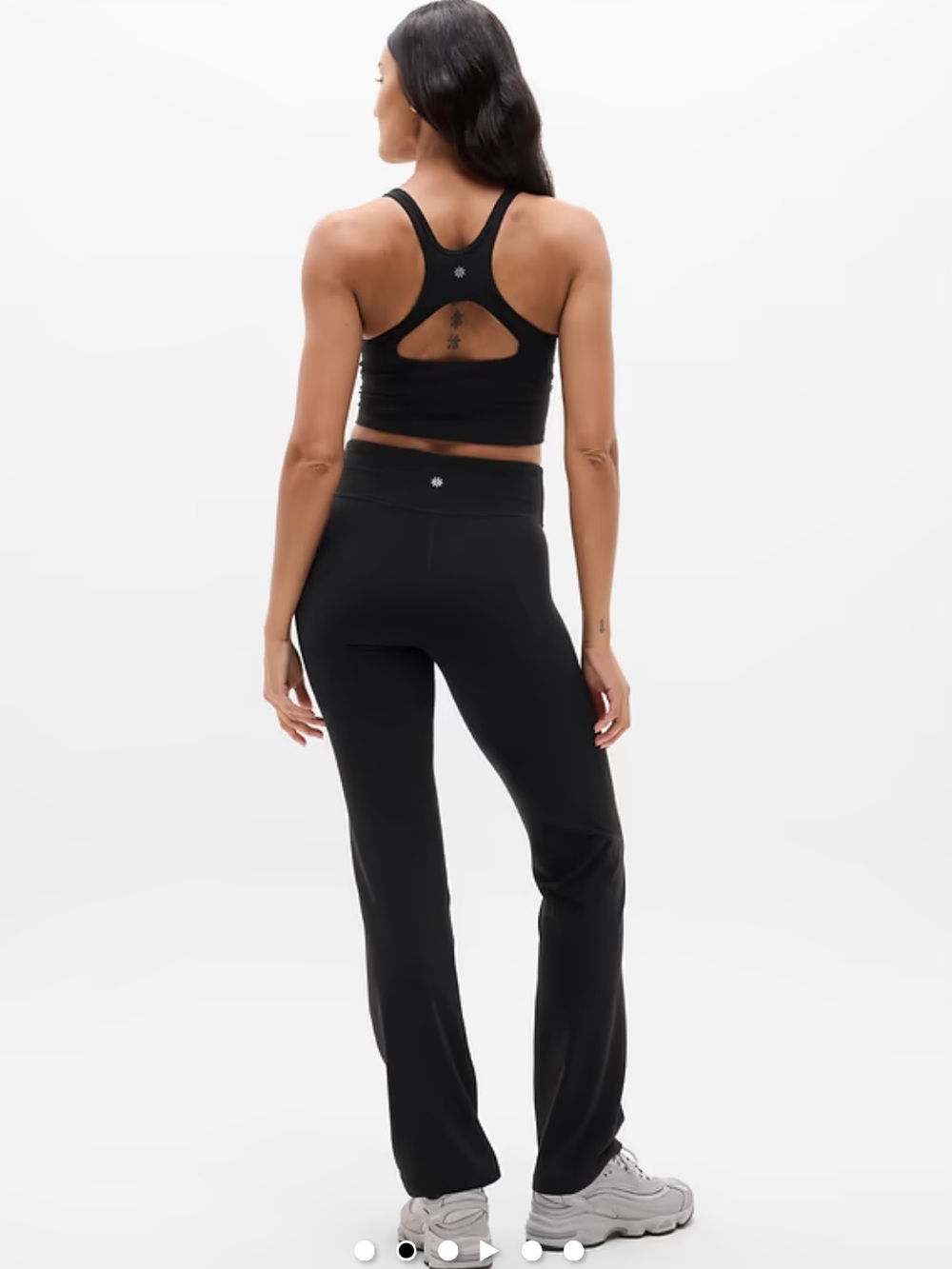 Elation High Rise Straight Leg Pant black